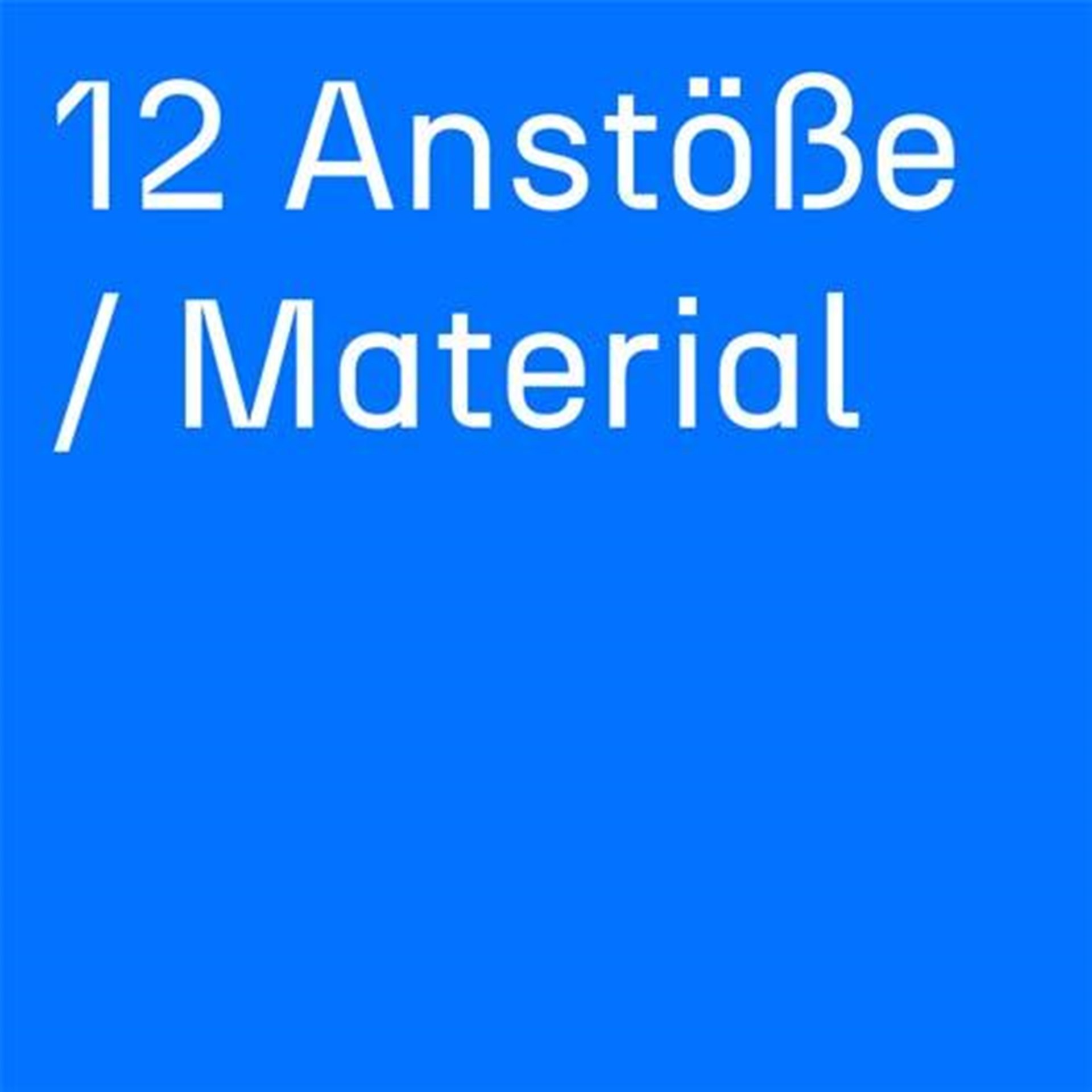 12 Anstöße zur Veränderung