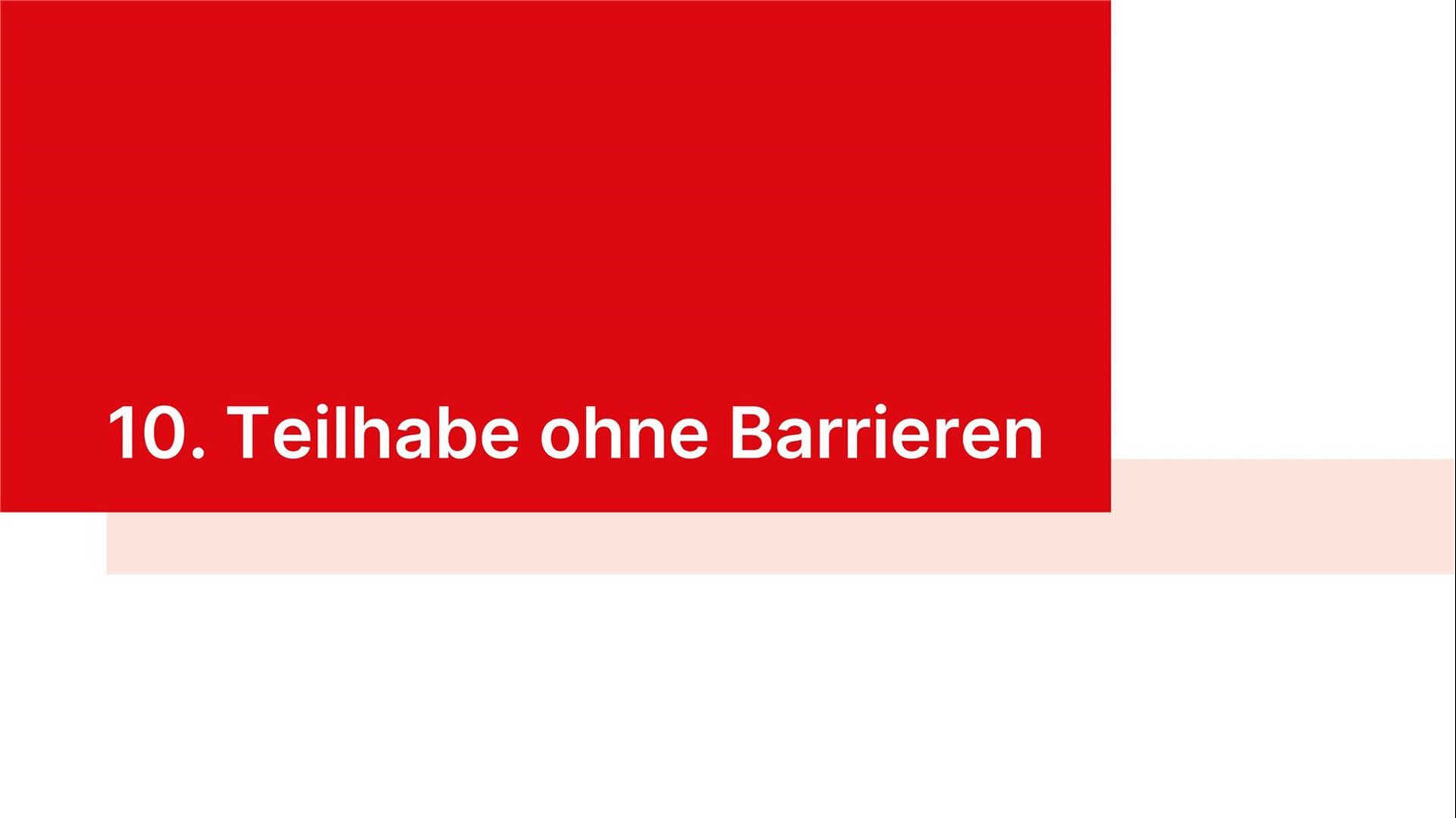 Bild mit der Aufschrift Teilhabe ohne Barrieren