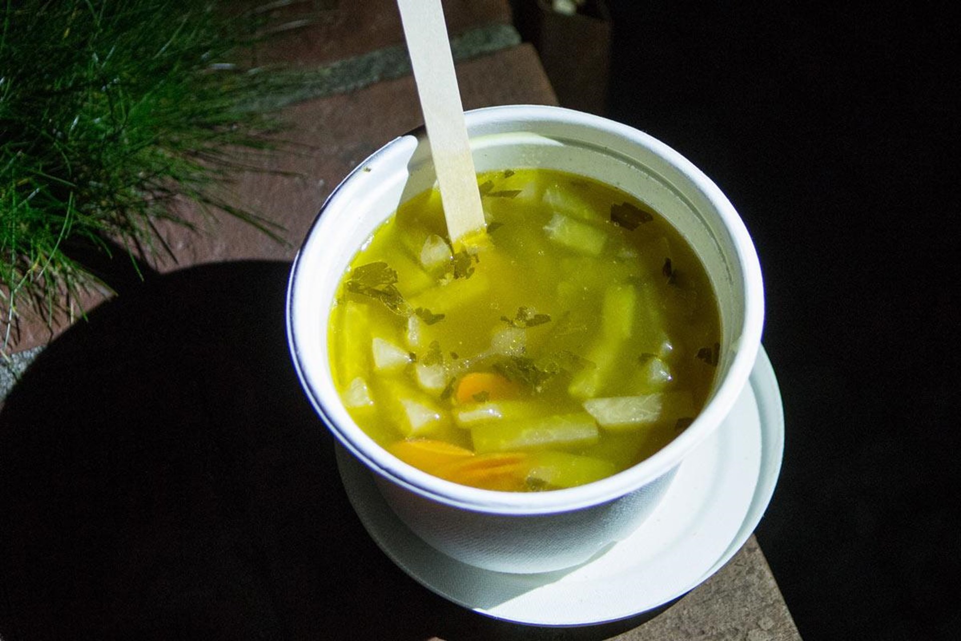 heiße Suppe